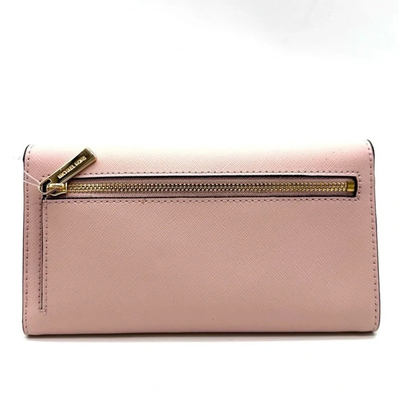 Michael Kors Large Trifold Wallet Powder Blush - Picture 5 of 7